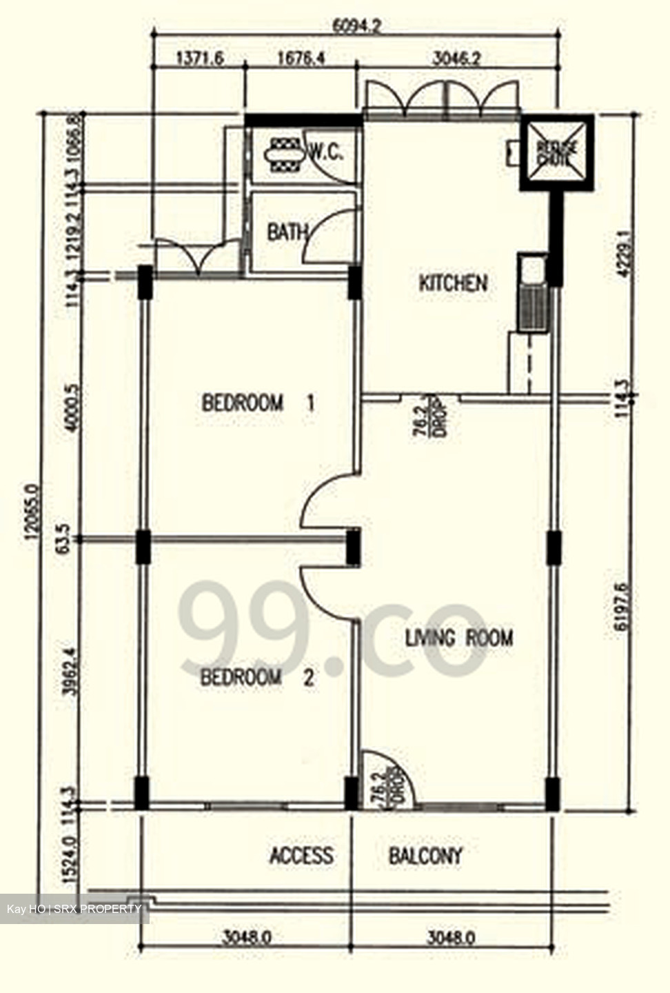 Blk 4 Bedok South Avenue 1 (Bedok), HDB 3 Rooms #553663051